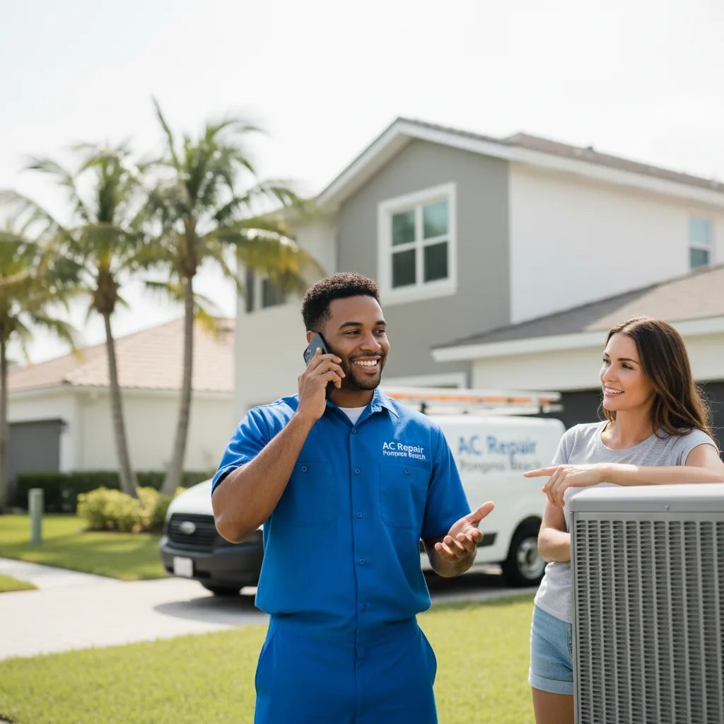 AC Repair Pompano Beach customer support in Panama City
